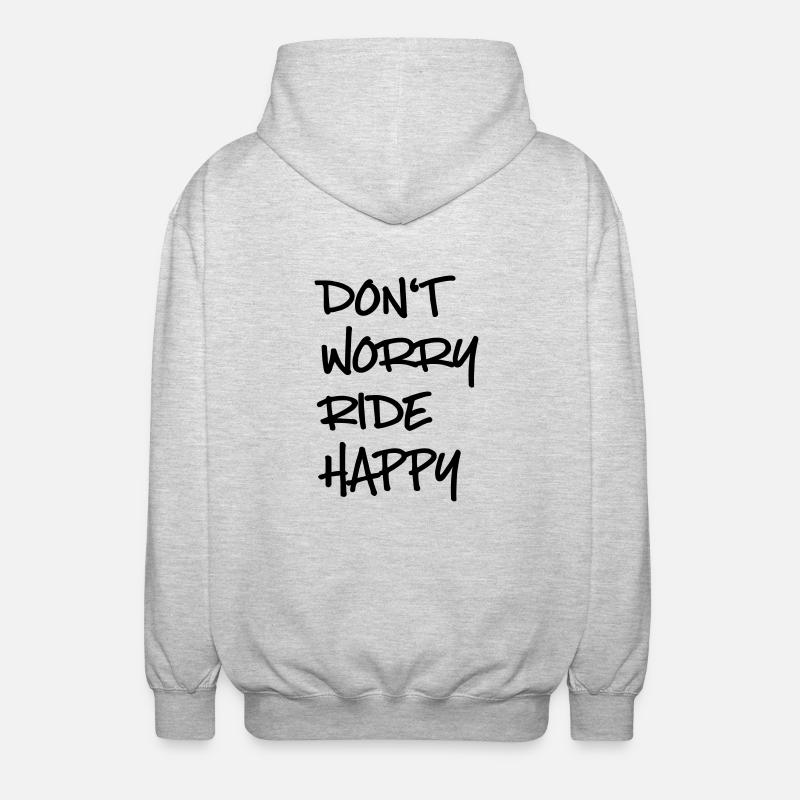 ride - Unisex Hooded Jacket - light heather grey