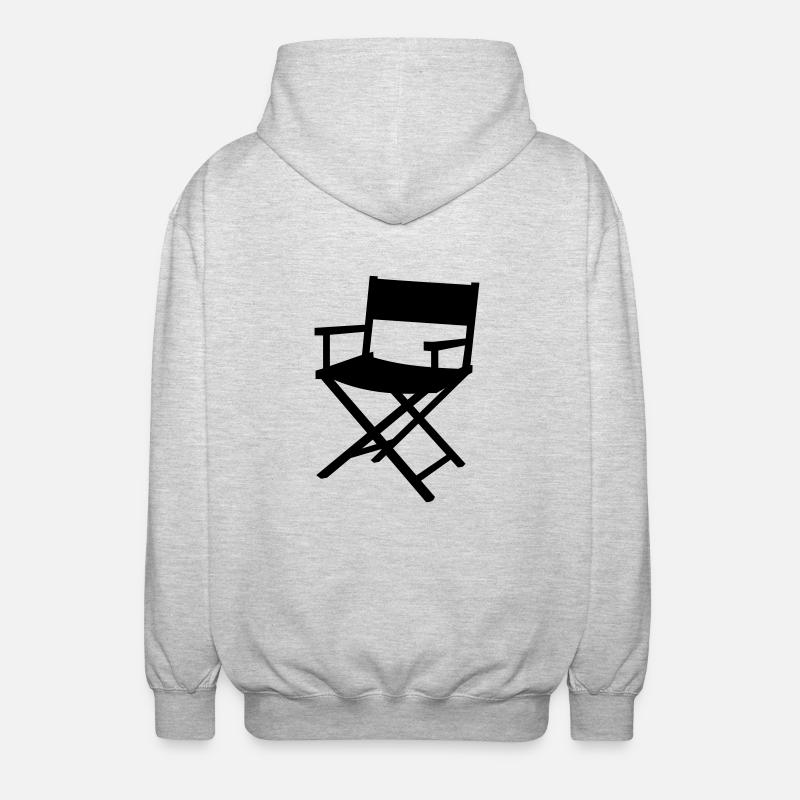 Stol - Luvjacka unisex - ljusgråmelerad