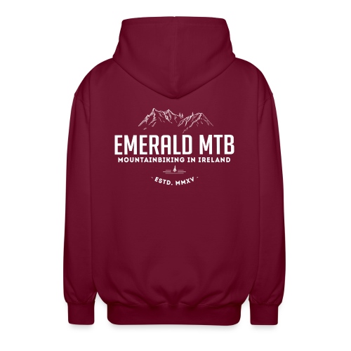 Emerald MTB logo - Unisex Hooded Jacket