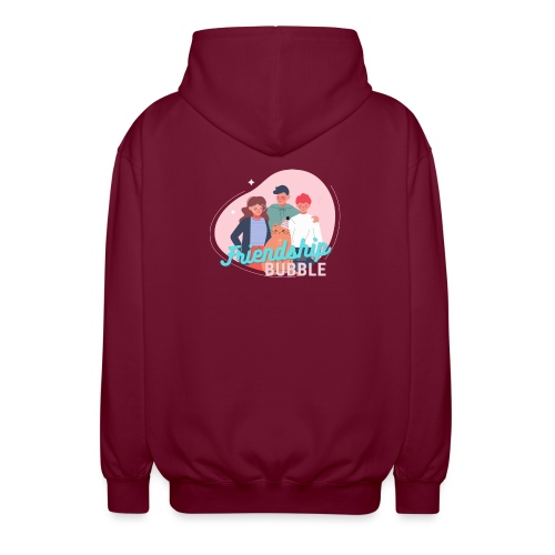 Friendship Bubble group - Uniseks zip hoodie