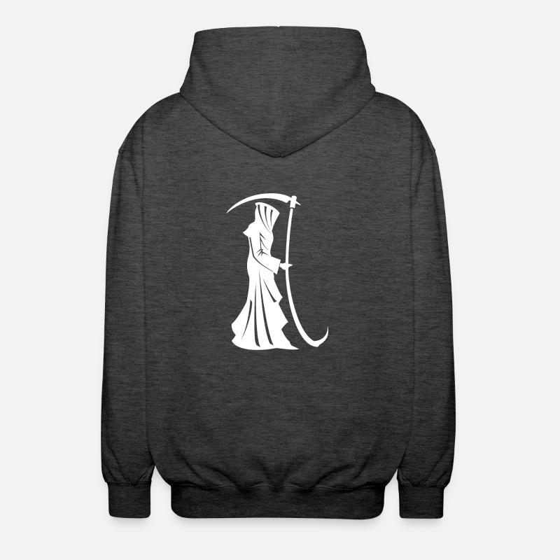 Grim Reaper, Reaper - Veste à capuche unisexe - charbon