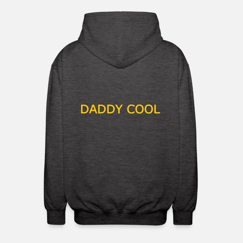 Daddy cool - Unisex Kapuzenjacke - Anthrazit