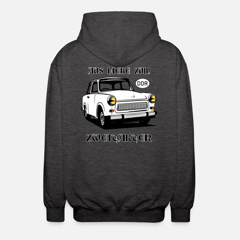  Trabi Auto - Unisex Kapuzenjacke - Anthrazit