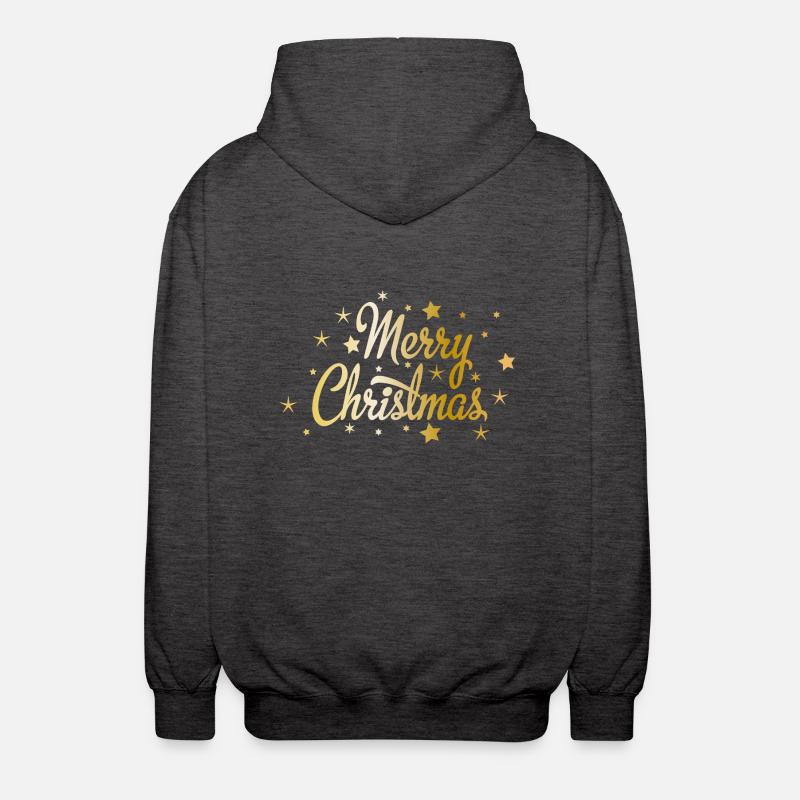 Joyeux noel - Veste à capuche unisexe - charbon