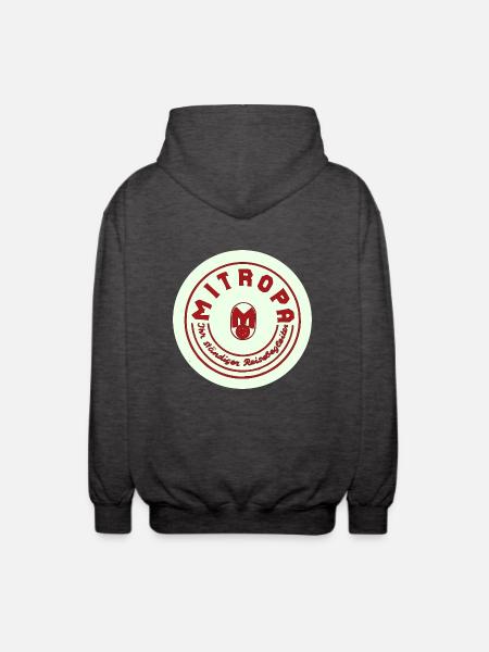 Mitropa - Ihr ständiger Reisebegleiter - Unisex Kapuzenjacke - Anthrazit