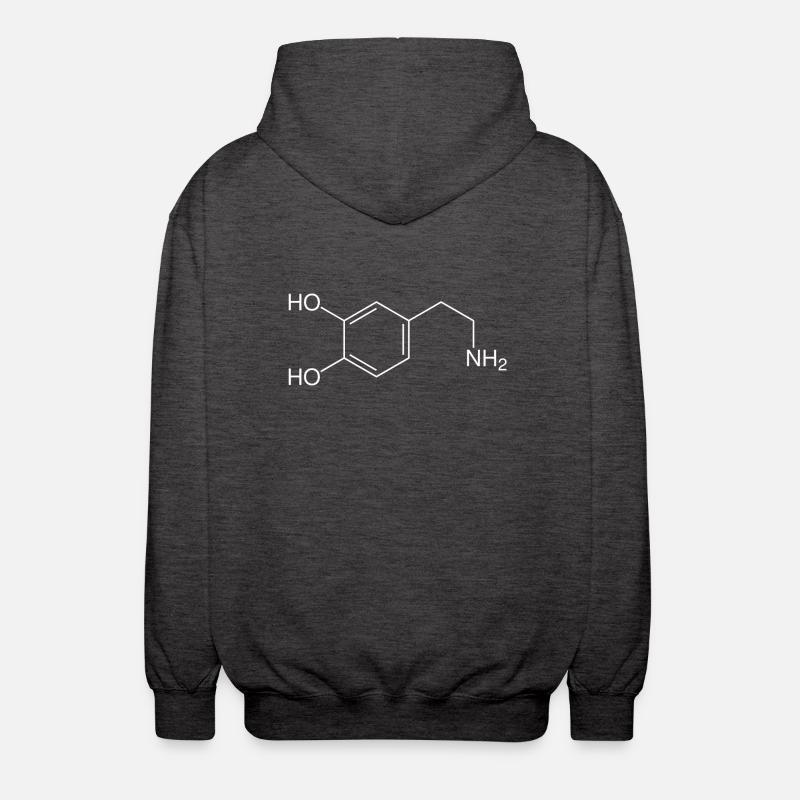 Dopamin - Unisex Kapuzenjacke - Anthrazit