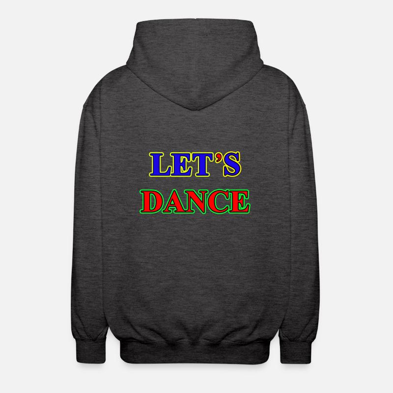 Letsdance E - Veste à capuche unisexe - charbon