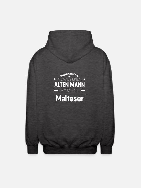 Malteser Geschenk - Unisex Kapuzenjacke - Anthrazit