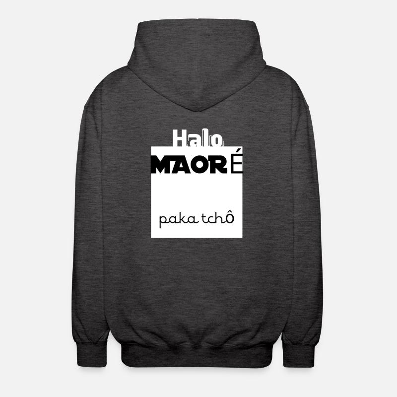 Maoré2 - Veste à capuche unisexe - charbon