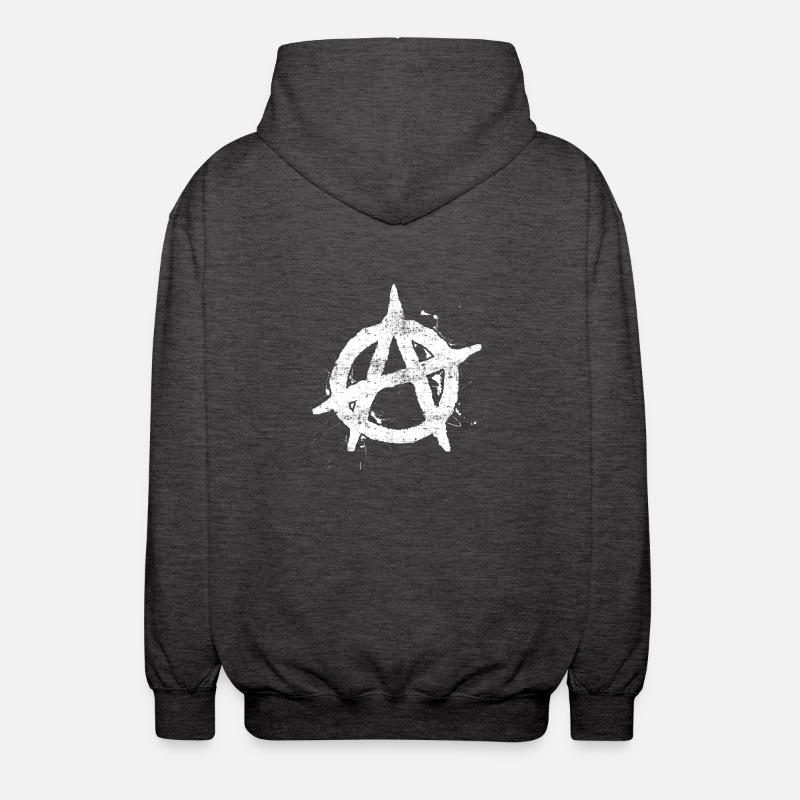 Anarchie Cool - Unisex Kapuzenjacke - Anthrazit