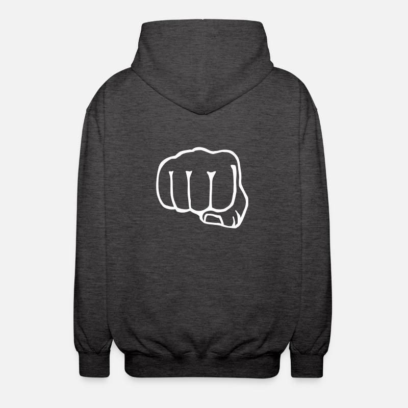 Bruder Faust - Box - Unisex Kapuzenjacke - Anthrazit
