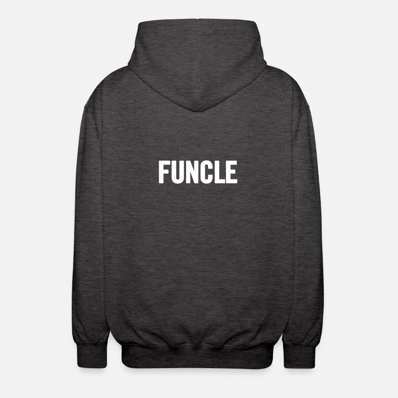 Funcle 2 White - Unisex Kapuzenjacke - Anthrazit