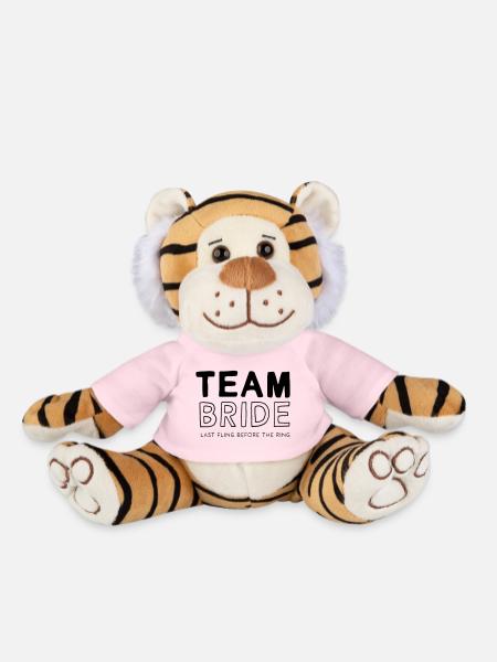 Team Bride - Plüschtiger - Hellrosa