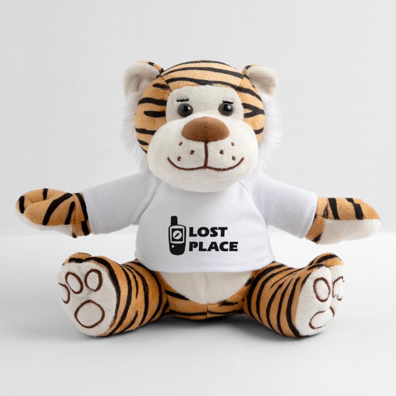 Geocaching GPS Lost Place Cache Plush Tiger