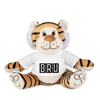 Brüssel - Plüschtiger - Weiß - Vorne