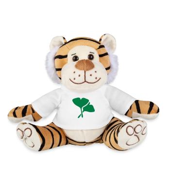 Ginko medicinal plant - Plush Tiger - white - Front
