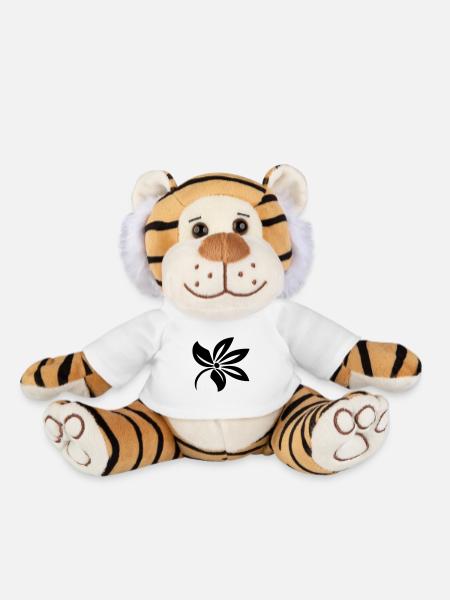 Fleur - Peluche Tigre - blanc