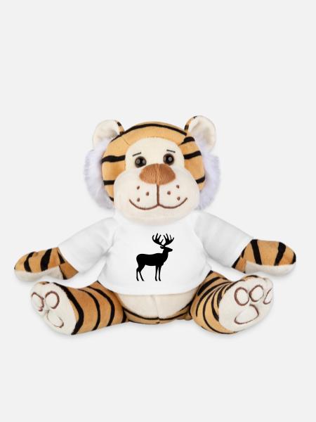 Caribou - Peluche Tigre - blanc