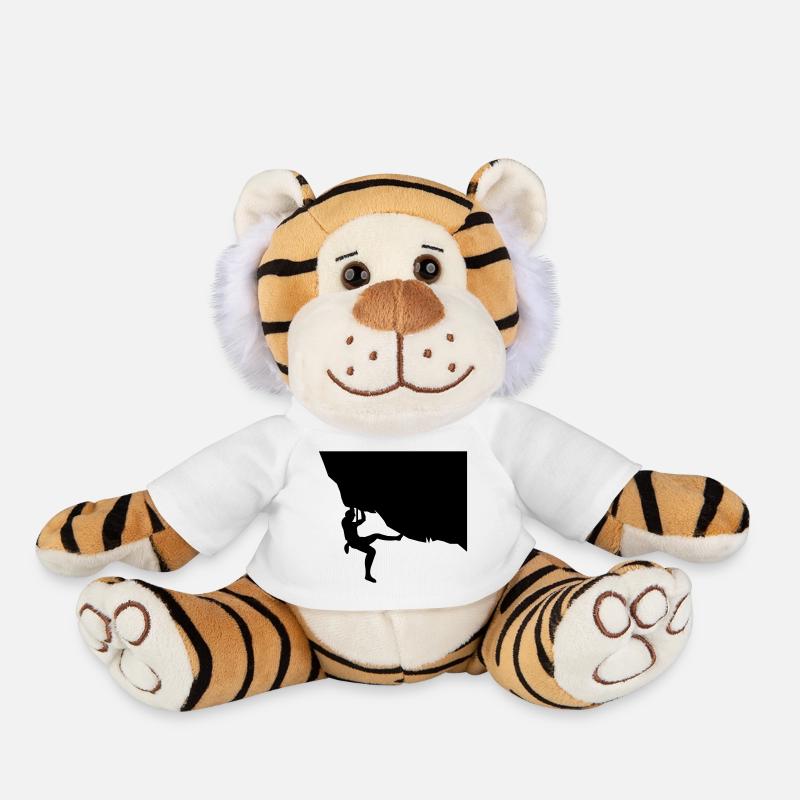 Escalade - Peluche Tigre - blanc