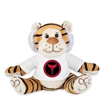 Sausage fork - Plush Tiger - white - Front