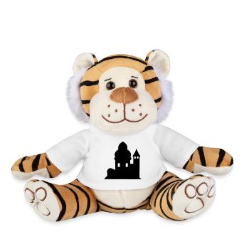 Schloß - Plüschtiger - Weiß - Vorne