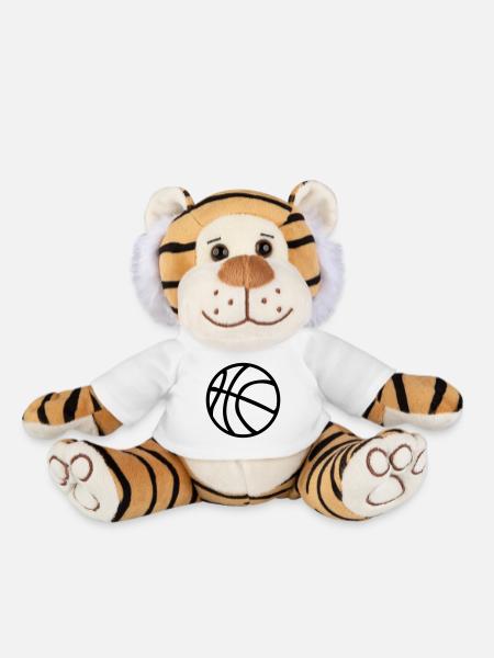 Basketball - Plüschtiger - Weiß
