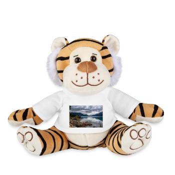 Fjords of Norway - Plush Tiger - white - Front