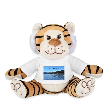 Titisee en Forêt-Noire - Peluche Tigre - blanc - Devant