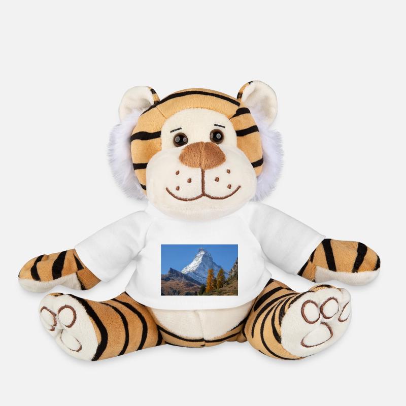 Cervin - Peluche Tigre - blanc