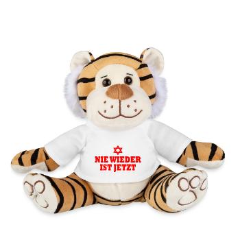 Plus jamais, c’est maintenant - Peluche Tigre - blanc - Devant