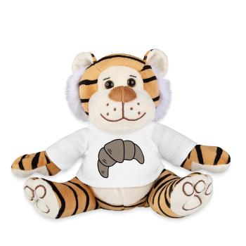 Croissant - Plush Tiger - white - Front
