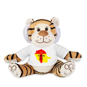 Tarn 81 - Plush Tiger - white - Front