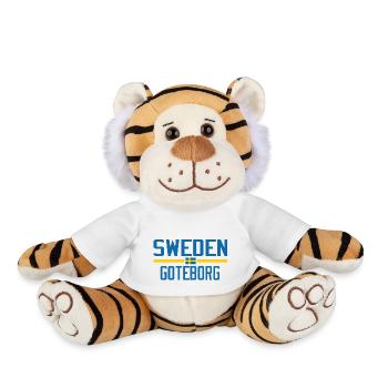 Schweden Göteborg - Plüschtiger - Weiß - Vorne