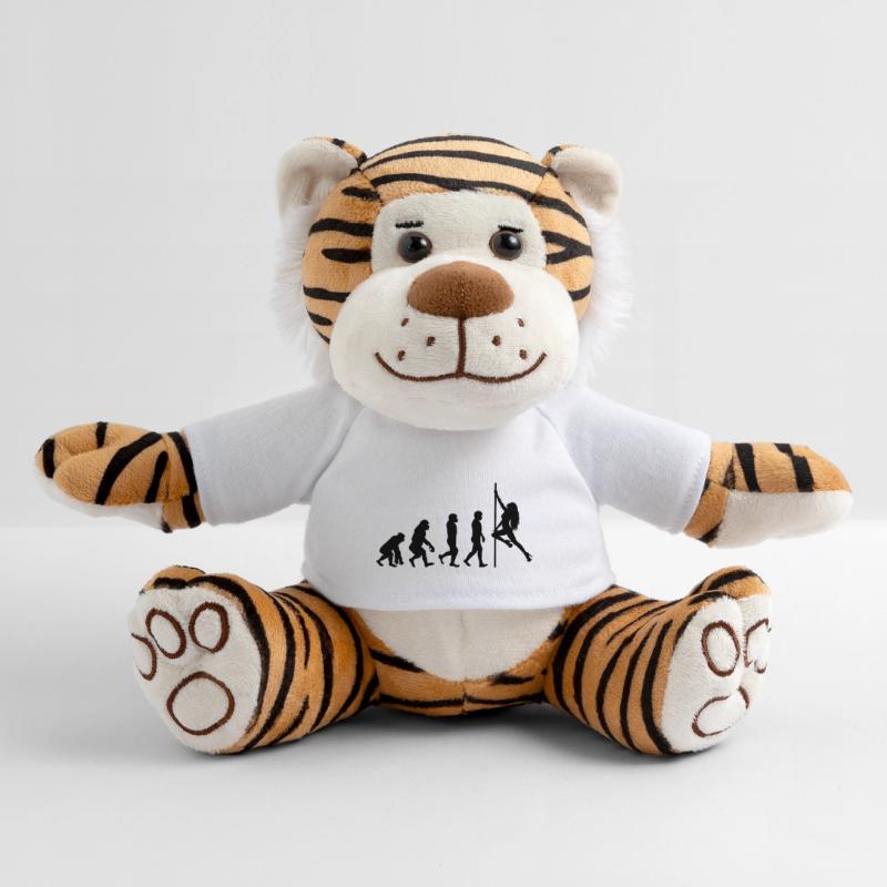 Pole Sport Dance Evolution Dancer Acrobatics Plush Tiger