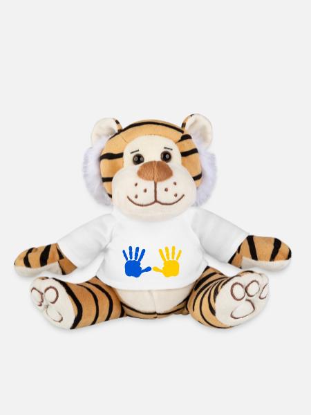 Ukraine - Plüschtiger - Weiß