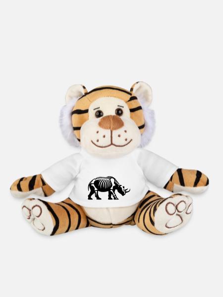 Nashorn - Plüschtiger - Weiß