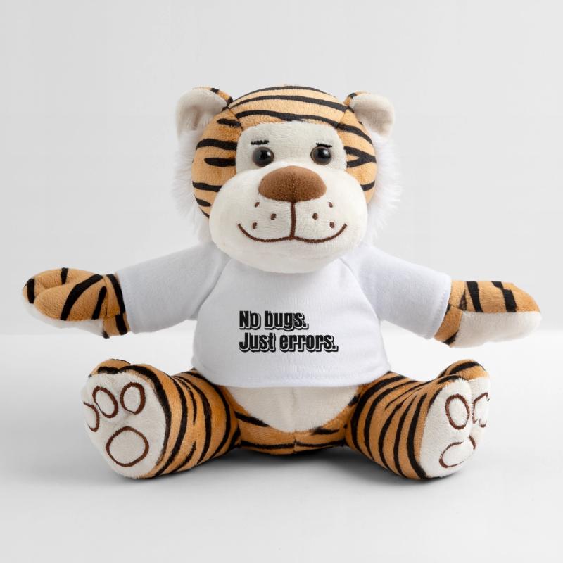 No Bugs Just Errors Coder Programmer Nerd Software Plüschtiger