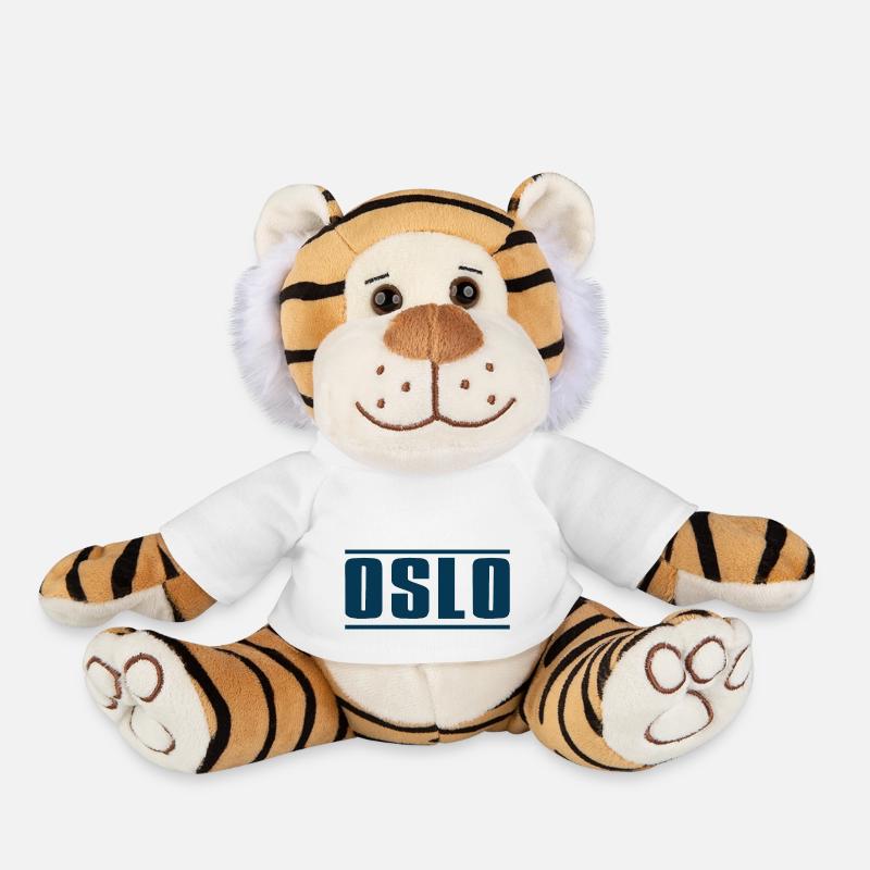 Oslo - Plüschtiger - Weiß