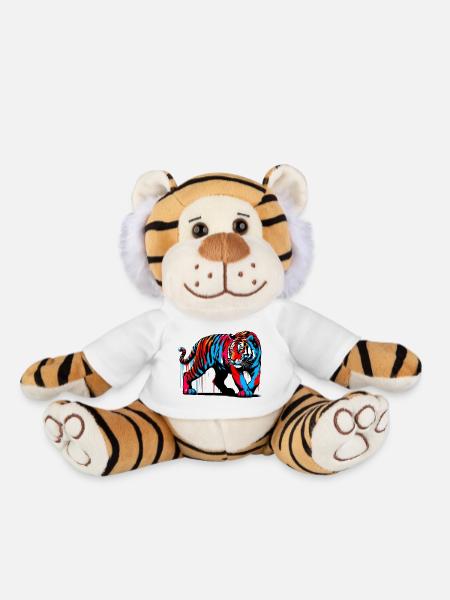 Tiger - Plüschtiger - Weiß