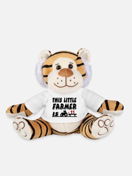 Bauer - Plüschtiger - Weiß