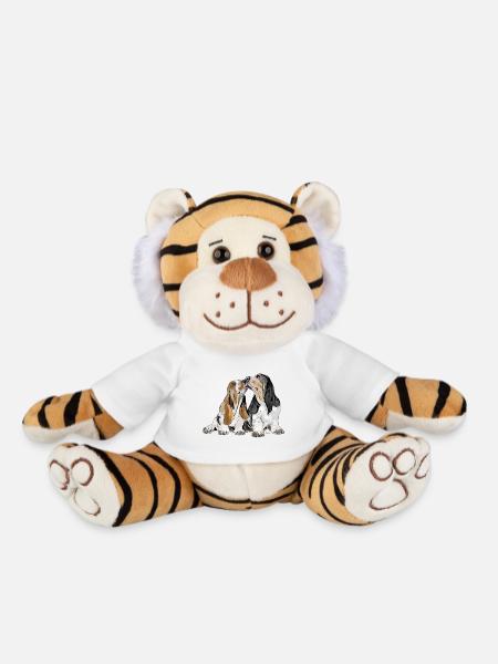 Basset - Plüschtiger - Weiß