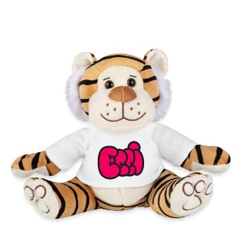 Ballonschrift ELLI - Plüschtiger - Weiß - Vorne