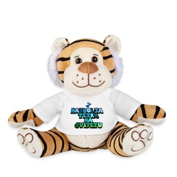 Najbolja tetka mother Croatia Balkans Serbia Bosna - Plush Tiger - white - Front