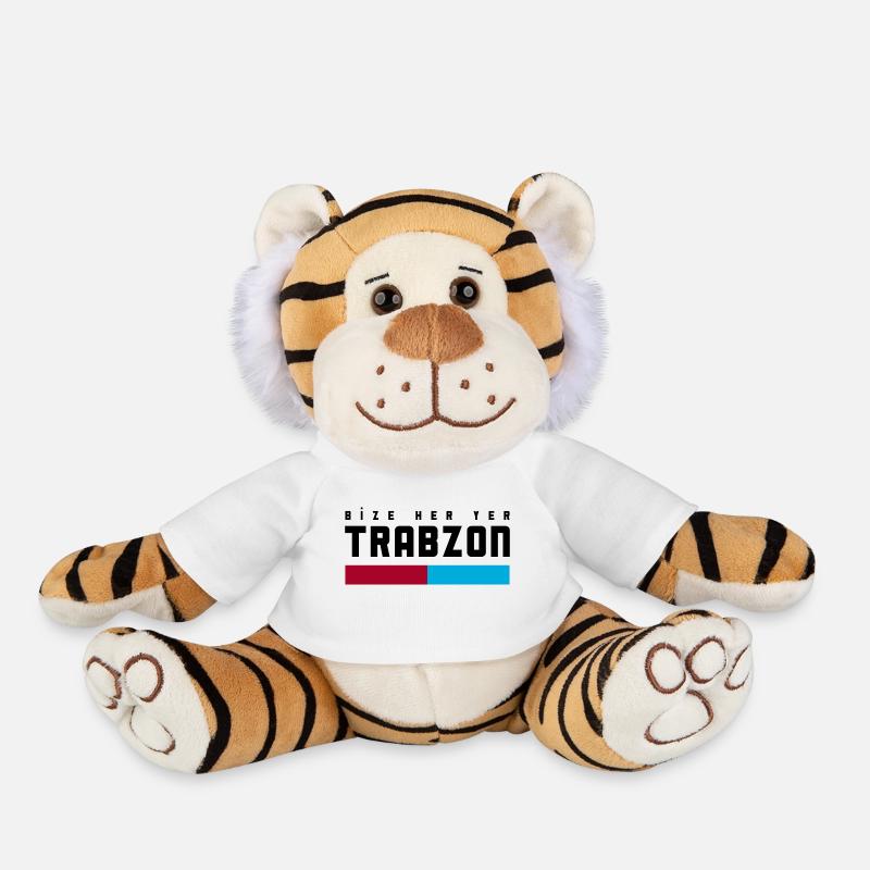 Bize her yer Trabzon - Plüschtiger - Weiß