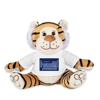 Posters Periodic Table of Elements - Plush Tiger - white - Front