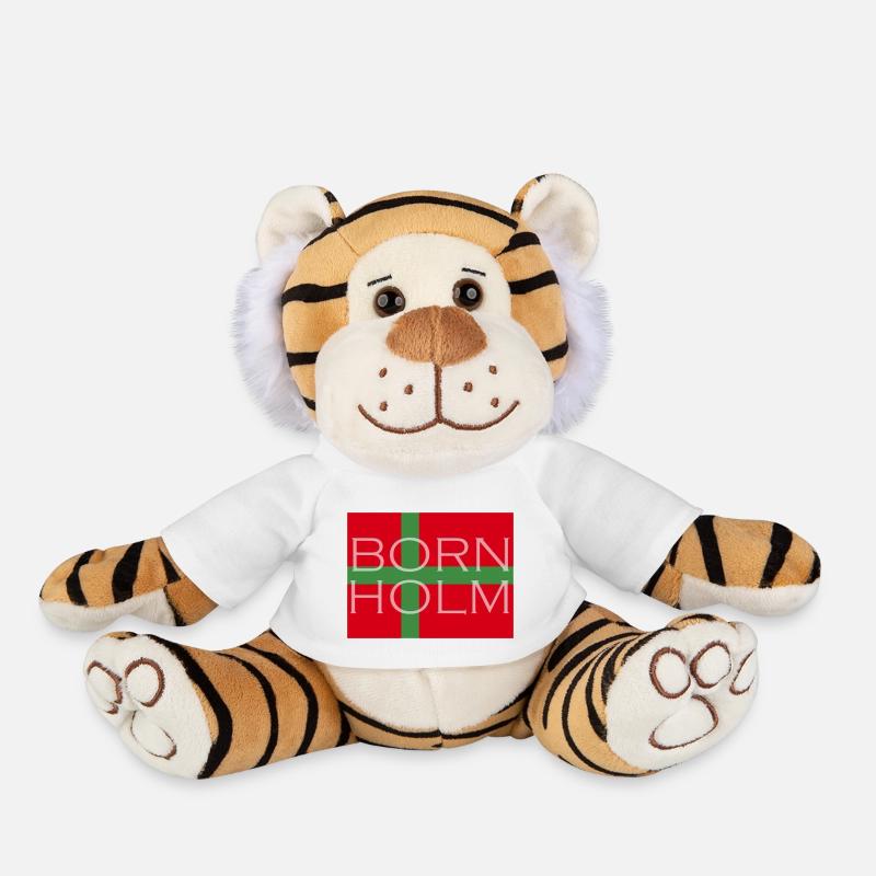 bornholm design - Plüschtiger - Weiß