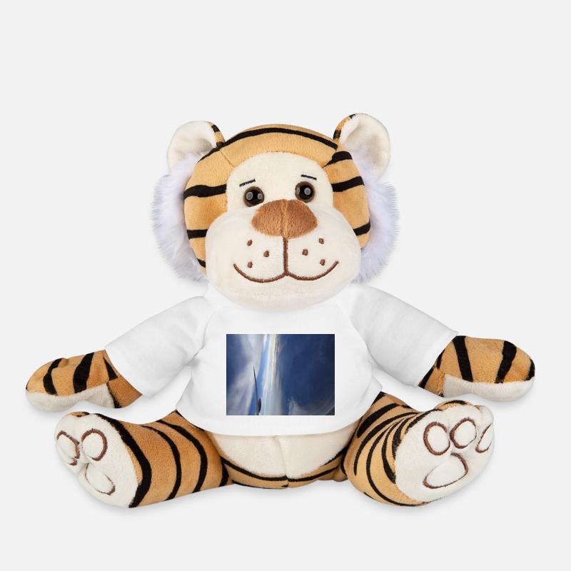 ciel - Peluche Tigre - blanc