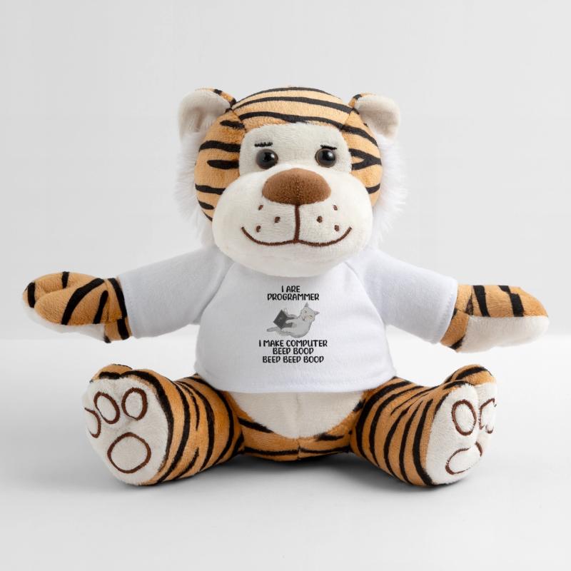 I Are Programmer I Make Computer Beep Bop Coder So Plüschtiger