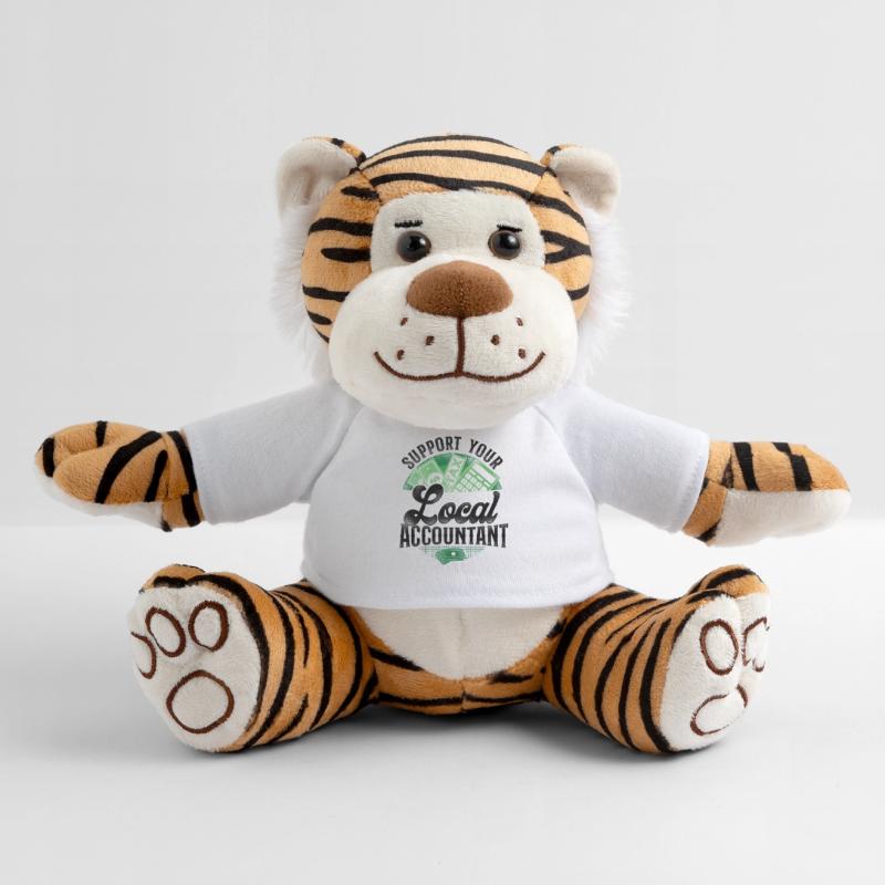 Comptable Comptable Comptable Comptabilité Peluche Tigre