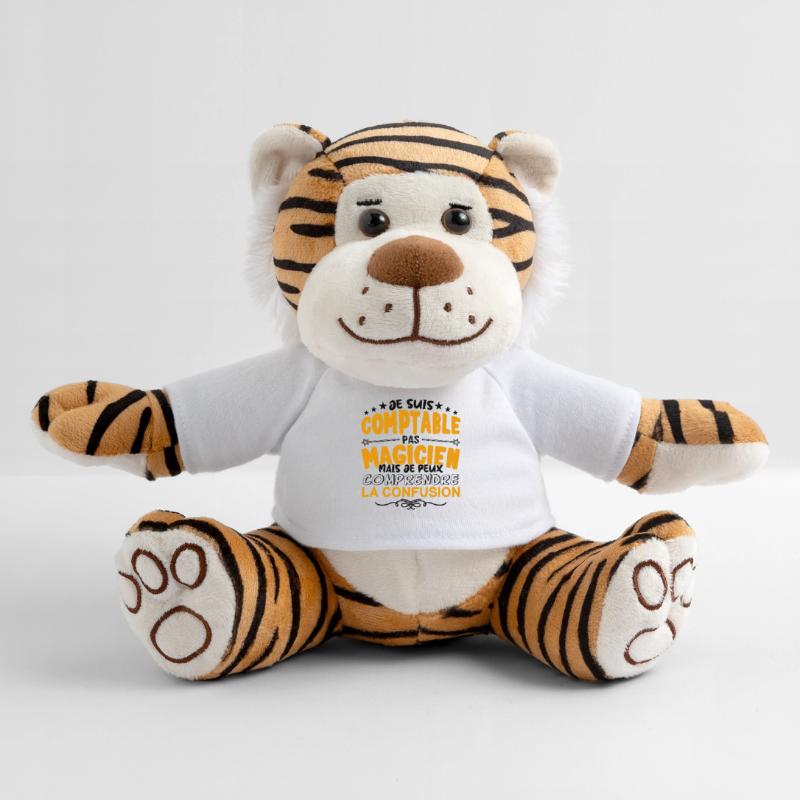Comptable pas Magicien | le Meilleur Comptable ca Peluche Tigre